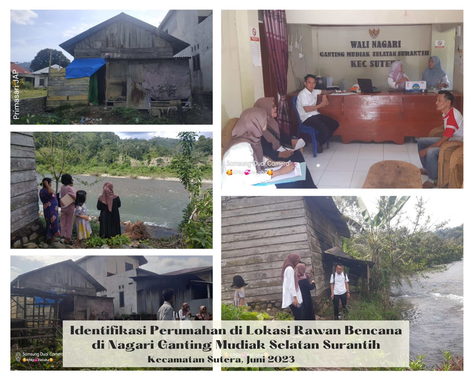 IDENTIFIKASI PERUMAHAN DILOKASI RAWAN BENCANA DINAGARI GANTIANG MUDIAK SELATAN KECAMATAN SUTERA