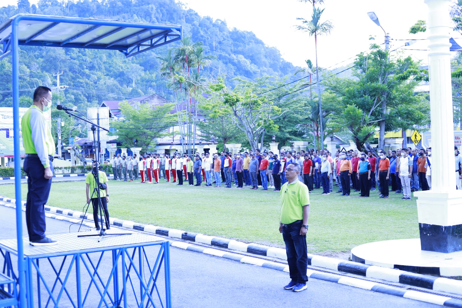 UPACARA MEMPERINGATI HARI LINGKUNGAN HIDUP  SEDUNIA DI KABUPATEN PESISIR SELATAN TAHUN 2022
