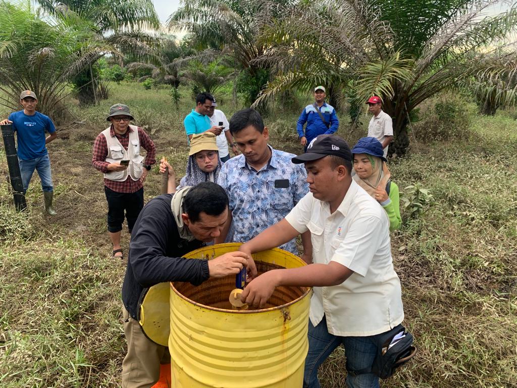 kegiatan pendampingan pengawasan pengelolaan lingkungan hidup dan lahan gambut 