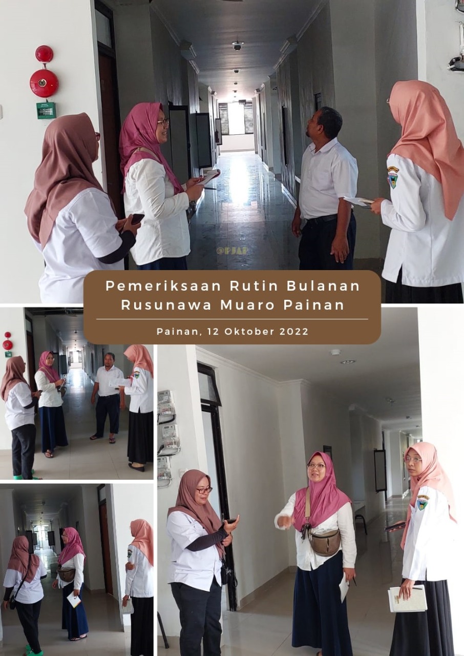 PEMERIKSAAN RUTIN BULANAN RUSUNAWA MUARO PAINAN