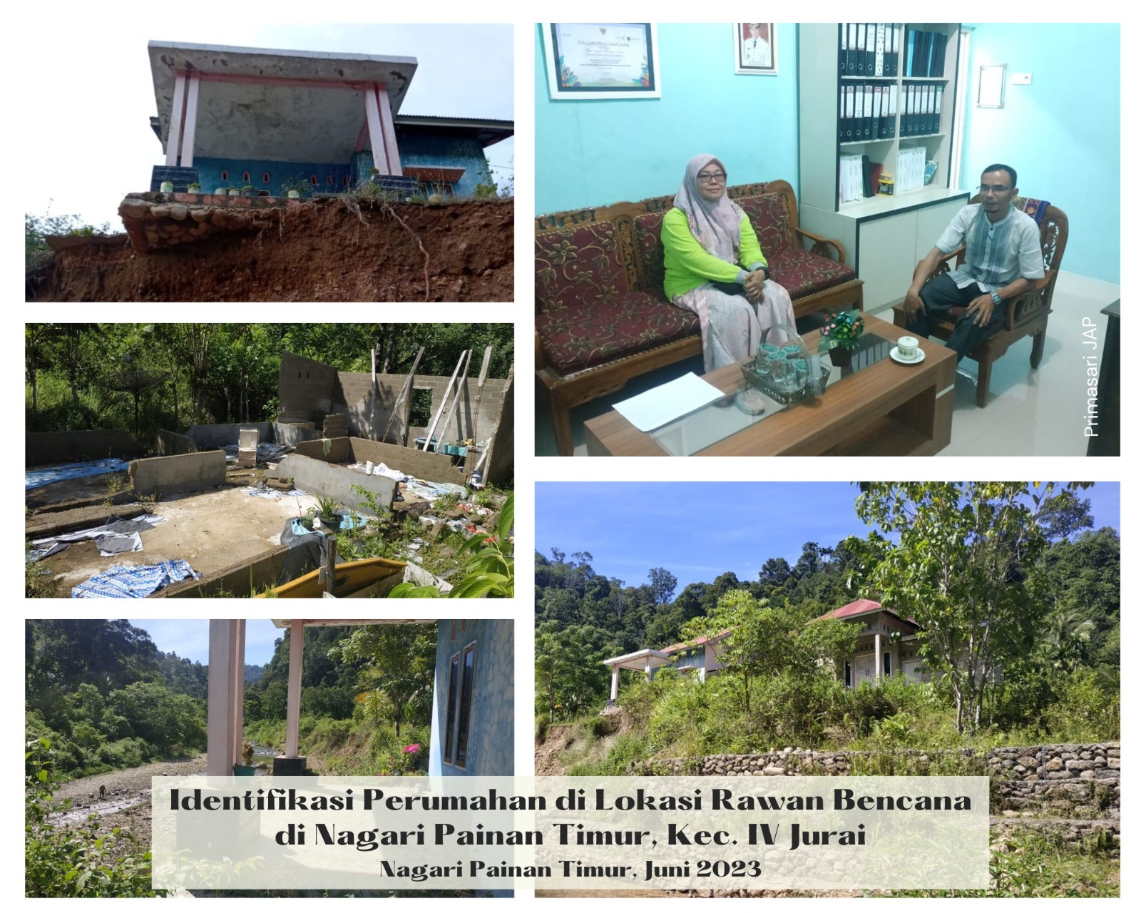 Identifikasi Perumahan di Lokasi Rawan Bencana di Nagari Painan Timur, Kecamatan IV Jurai Nagari Pai